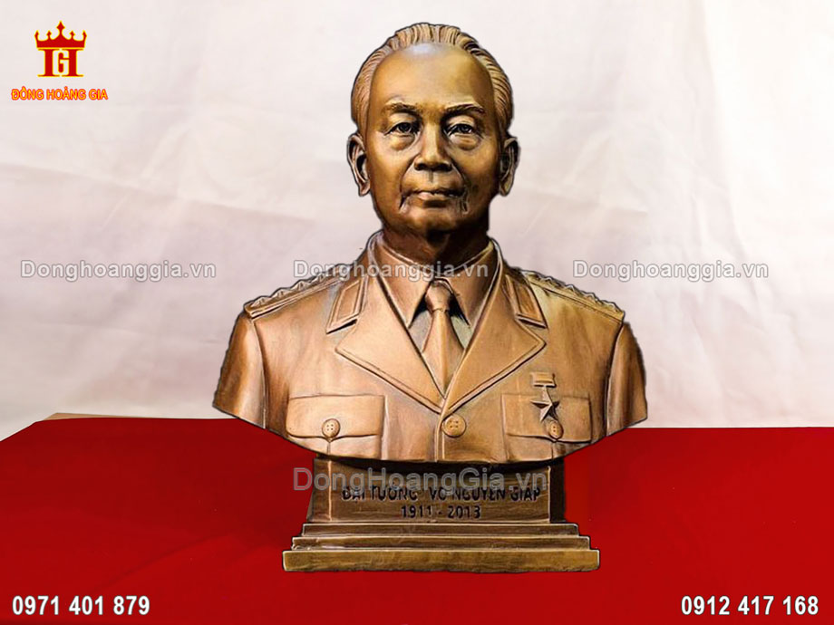 Bức Tượng Bác Giáp Bằng Đồng Cao 42Cm Chế Tác Thủ Công