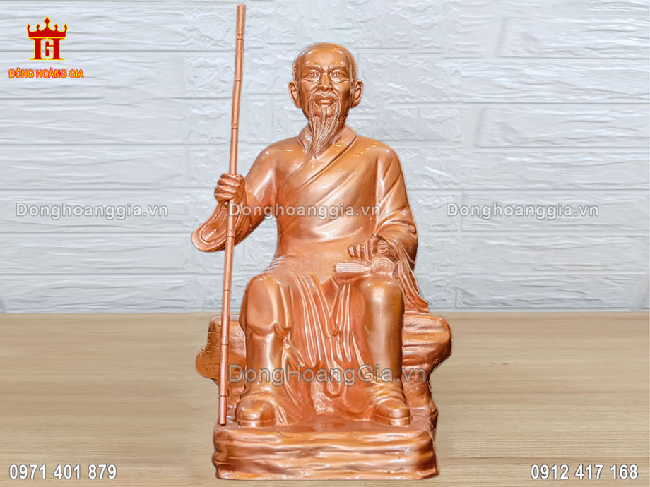 Đúc Tượng Danh Y Lê Hữu Trác Bằng Đồng Đỏ Theo Yêu Cầu