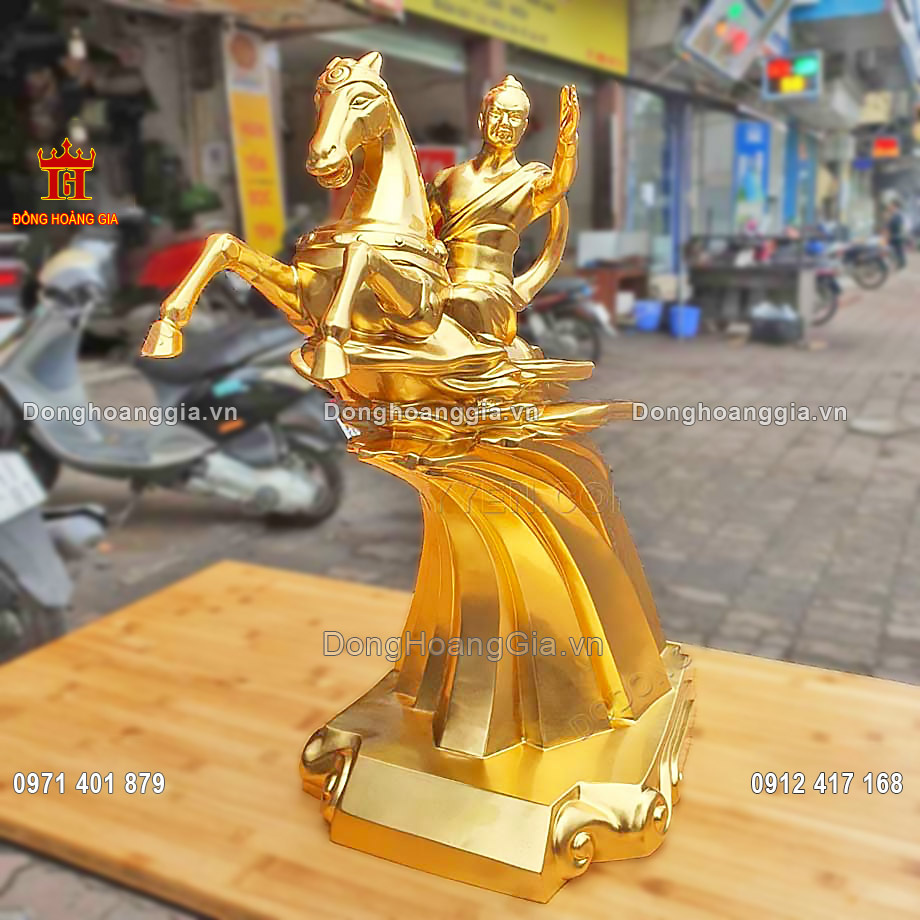 10 Tượng Thánh Gióng bằng đồng đẹp, chuẩn mẫu, giá rẻ tận xưởng